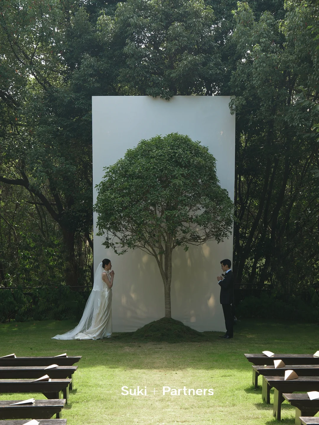 婚礼案例：树 - 自然主题小众婚礼设计作品